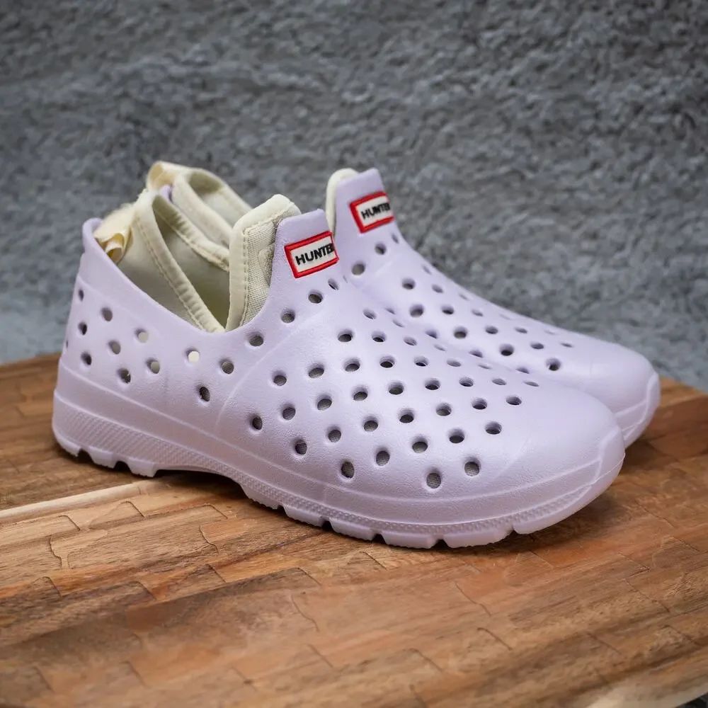 NEW HUNTER Lightweight Water Shoe W/Removable Innersole Light Mauve Kids Size 13